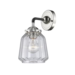 A thumbnail of the Innovations Lighting 284-1W Chatham Black Polished Nickel / Clear