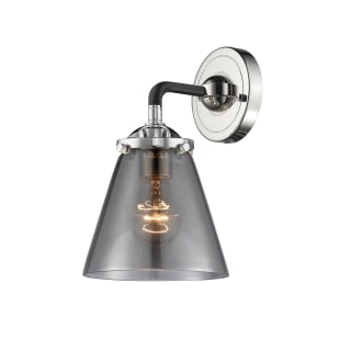 A thumbnail of the Innovations Lighting 284-1W Small Cone Black Polished Nickel / Smoked