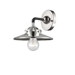 A thumbnail of the Innovations Lighting 284-1W Railroad Black Polished Nickel