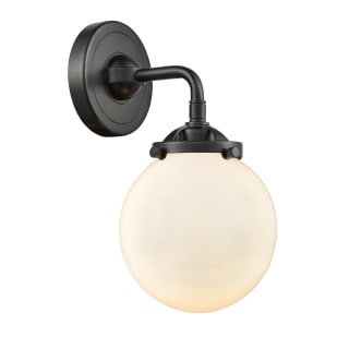 A thumbnail of the Innovations Lighting 284-1W-6 Beacon Oil Rubbed Bronze / Gloss White