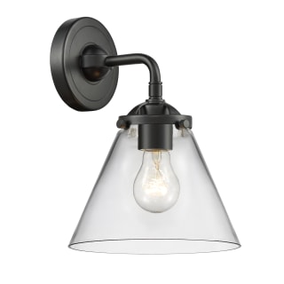 A thumbnail of the Innovations Lighting 284-1W Large Cone Oil Rubbed Bronze / Clear