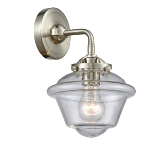 A thumbnail of the Innovations Lighting 284-1W Small Oxford Brushed Satin Nickel / Seedy