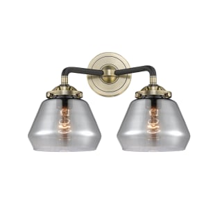 A thumbnail of the Innovations Lighting 284-2W Fulton Black Antique Brass / Smoked