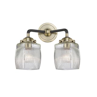 A thumbnail of the Innovations Lighting 284-2W Colton Black Antique Brass / Clear