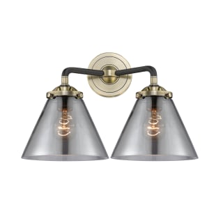 A thumbnail of the Innovations Lighting 284-2W Large Cone Black Antique Brass / Smoked