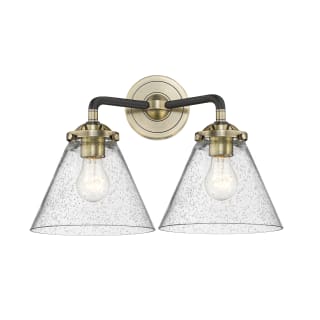 A thumbnail of the Innovations Lighting 284-2W Large Cone Black Antique Brass / Seedy