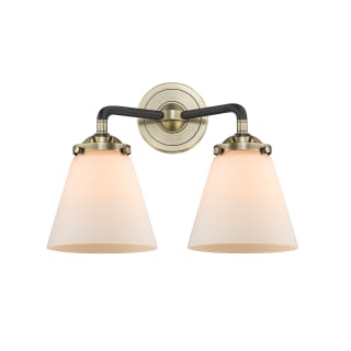 A thumbnail of the Innovations Lighting 284-2W Small Cone Black Antique Brass / Matte White Cased