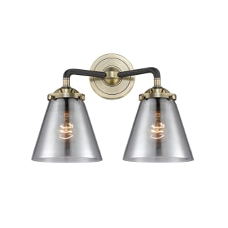 A thumbnail of the Innovations Lighting 284-2W Small Cone Black Antique Brass / Smoked