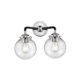 A thumbnail of the Innovations Lighting 284-2W-6 Beacon Black Polished Nickel / Clear