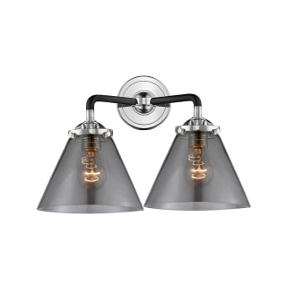 A thumbnail of the Innovations Lighting 284-2W Large Cone Black Polished Nickel / Smoked