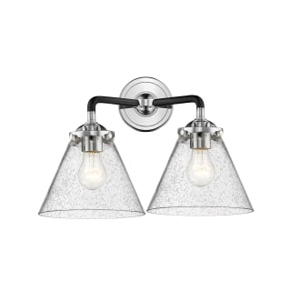 A thumbnail of the Innovations Lighting 284-2W Large Cone Black Polished Nickel / Seedy