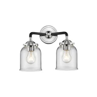 A thumbnail of the Innovations Lighting 284-2W Small Bell Black Polished Nickel / Clear