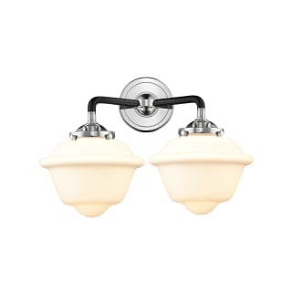 A thumbnail of the Innovations Lighting 284-2W Small Oxford Black Polished Nickel / Matte White Cased