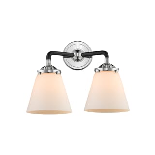 A thumbnail of the Innovations Lighting 284-2W Small Cone Black Polished Nickel / Matte White Cased