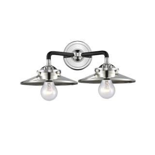 A thumbnail of the Innovations Lighting 284-2W Railroad Black Polished Nickel