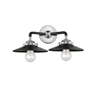 A thumbnail of the Innovations Lighting 284-2W Railroad Black Polished Nickel / Matte Black