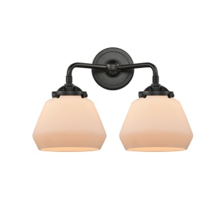 A thumbnail of the Innovations Lighting 284-2W Fulton Oil Rubbed Bronze / Matte White Cased