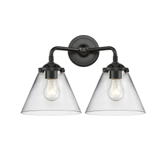 A thumbnail of the Innovations Lighting 284-2W Large Cone Oil Rubbed Bronze / Clear