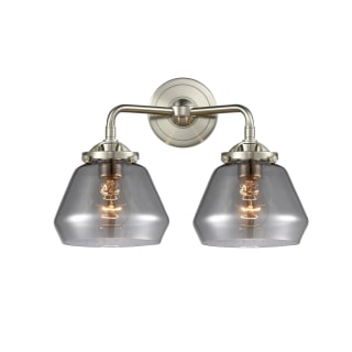 A thumbnail of the Innovations Lighting 284-2W Fulton Brushed Satin Nickel / Smoked