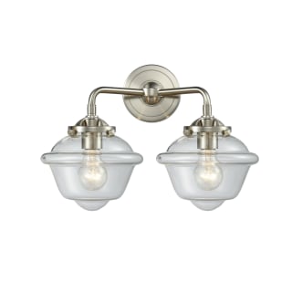 A thumbnail of the Innovations Lighting 284-2W Small Oxford Brushed Satin Nickel / Clear