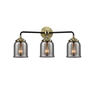 A thumbnail of the Innovations Lighting 284-3W Small Bell Black Antique Brass / Smoked