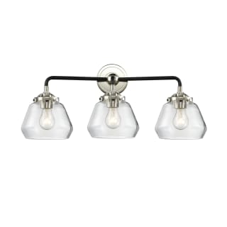 A thumbnail of the Innovations Lighting 284-3W Fulton Black Polished Nickel / Clear