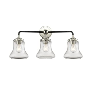 A thumbnail of the Innovations Lighting 284-3W Bellmont Black Polished Nickel / Clear