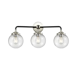 A thumbnail of the Innovations Lighting 284-3W-6 Beacon Black Polished Nickel / Clear