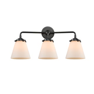 A thumbnail of the Innovations Lighting 284-3W Small Cone Oil Rubbed Bronze / Matte White Cased