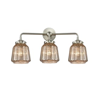 A thumbnail of the Innovations Lighting 284-3W Chatham Brushed Satin Nickel / Mercury