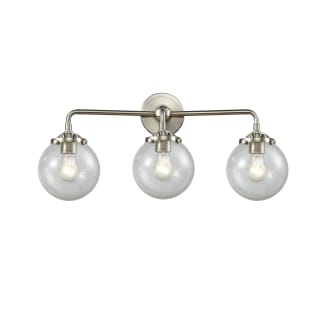 A thumbnail of the Innovations Lighting 284-3W-6 Beacon Brushed Satin Nickel / Seedy