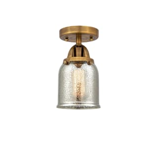 A thumbnail of the Innovations Lighting 288-1C-9-5 Bell Semi-Flush Brushed Brass / Silver Plated Mercury