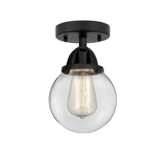 A thumbnail of the Innovations Lighting 288-1C-9-6 Beacon Semi-Flush Matte Black / Clear