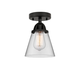 A thumbnail of the Innovations Lighting 288-1C-9-6 Cone Semi-Flush Matte Black / Clear