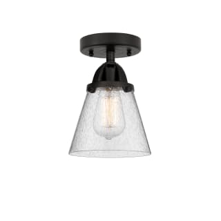 A thumbnail of the Innovations Lighting 288-1C-9-6 Cone Semi-Flush Matte Black / Seedy