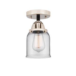 A thumbnail of the Innovations Lighting 288-1C-9-5 Bell Semi-Flush Black Polished Nickel / Clear
