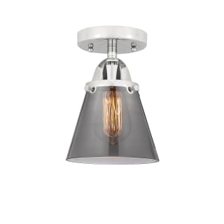 A thumbnail of the Innovations Lighting 288-1C-9-6 Cone Semi-Flush Polished Chrome / Plated Smoke