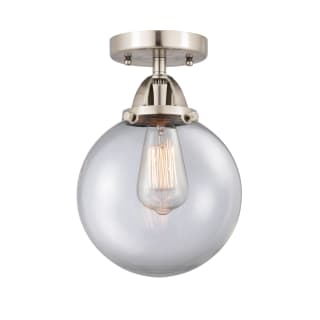 A thumbnail of the Innovations Lighting 288-1C-11-8 Beacon Semi-Flush Brushed Satin Nickel / Clear