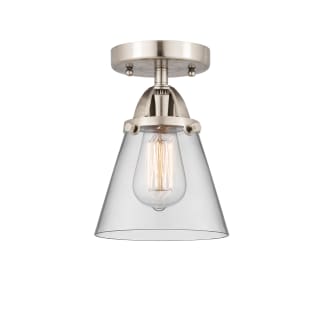 A thumbnail of the Innovations Lighting 288-1C-9-6 Cone Semi-Flush Brushed Satin Nickel / Clear