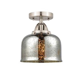 A thumbnail of the Innovations Lighting 288-1C-9-8 Bell Semi-Flush Brushed Satin Nickel / Silver Plated Mercury