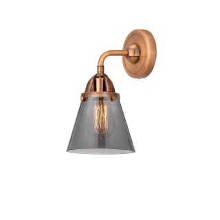 A thumbnail of the Innovations Lighting 288-1W-11-7 Cone Sconce Antique Copper / Plated Smoke