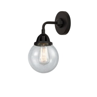 A thumbnail of the Innovations Lighting 288-1W-10-6 Beacon Sconce Matte Black / Seedy