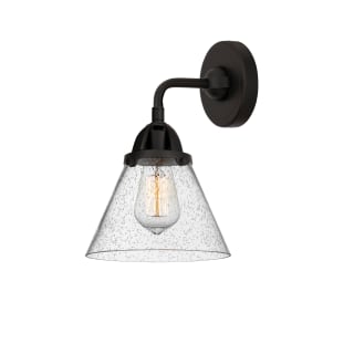A thumbnail of the Innovations Lighting 288-1W-10-8 Cone Sconce Matte Black / Seedy