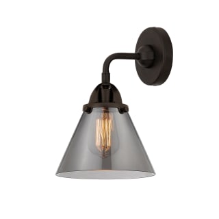 A thumbnail of the Innovations Lighting 288-1W-10-8 Cone Sconce Oil Rubbed Bronze / Plated Smoke