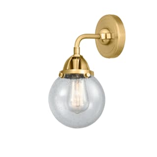 A thumbnail of the Innovations Lighting 288-1W-11-6 Beacon Sconce Satin Gold / Seedy