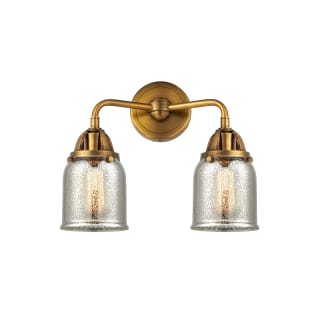 A thumbnail of the Innovations Lighting 288-2W-12-13 Bell Vanity Brushed Brass / Silver Plated Mercury