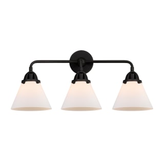 A thumbnail of the Innovations Lighting 288-3W-10-26 Cone Vanity Matte Black / Matte White