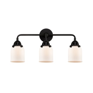 A thumbnail of the Innovations Lighting 288-3W-10-23 Bell Vanity Matte Black / Matte White