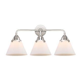 A thumbnail of the Innovations Lighting 288-3W-10-26 Cone Vanity Polished Chrome / Matte White