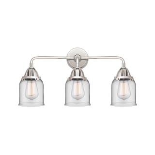 A thumbnail of the Innovations Lighting 288-3W-10-23 Bell Vanity Polished Chrome / Clear